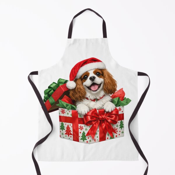 Item preview, Christmas Present Blenheim Cavalier designed and sold by SpottyRainbow.