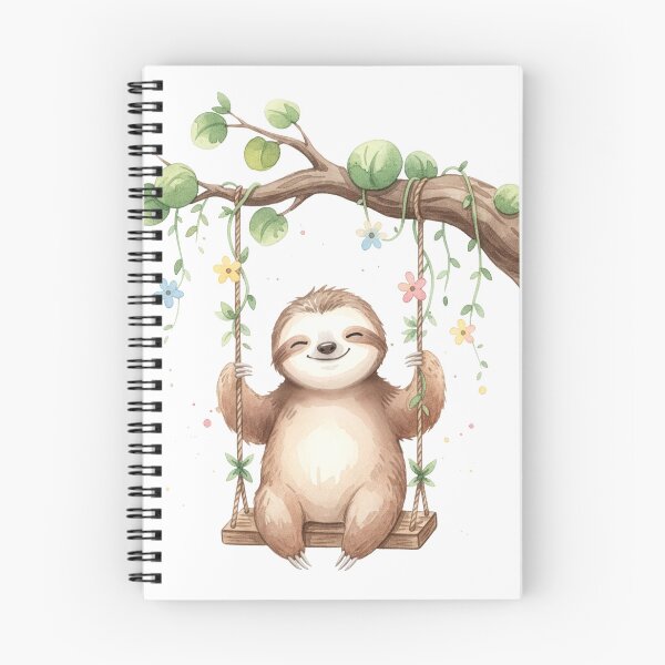 Item preview, Sloth on a swing designed and sold by Motivburg.