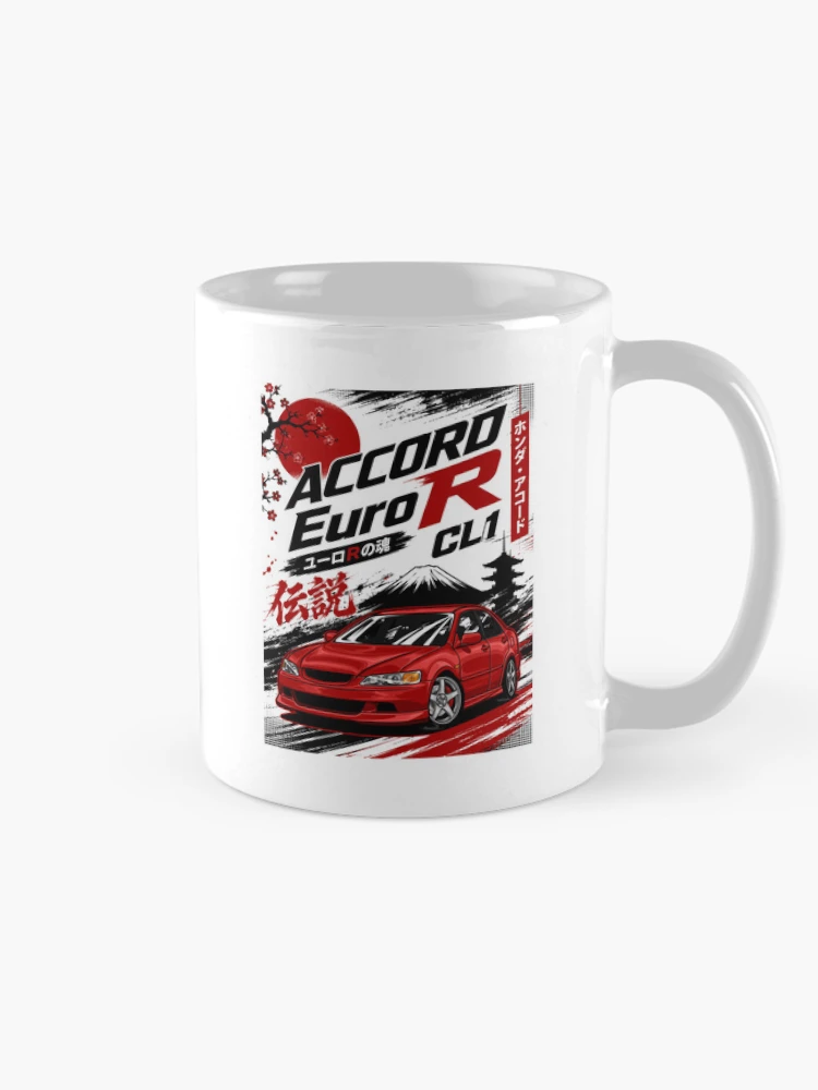 Thumbnail 3 of 6, Coffee Mug, Accord Euro R CL1 JDM Street Racing designed and sold by RAS-77.