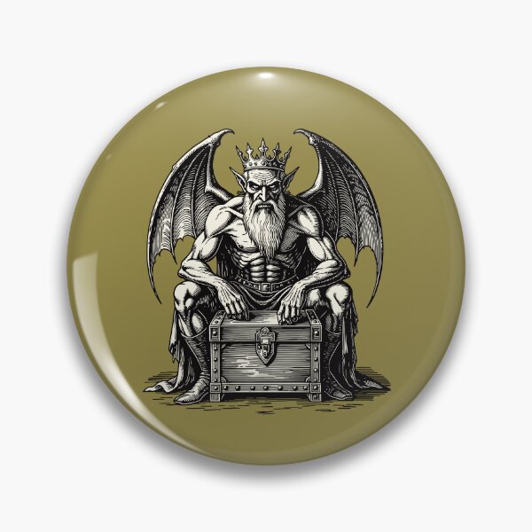 Item preview, Mammon Demon Riches of Ruin designed and sold by taiche.