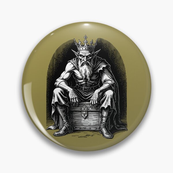 Item preview, Mammon Demon -The Quiet Weight of Greed designed and sold by taiche.