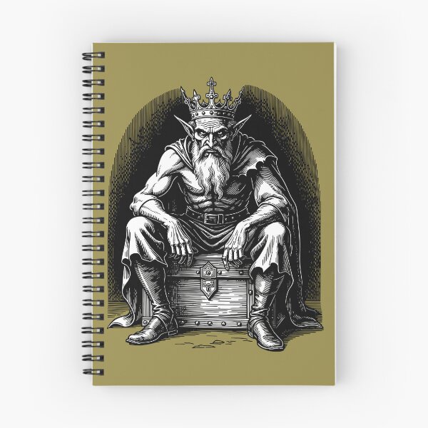 Item preview, Mammon Demon -The Quiet Weight of Greed designed and sold by taiche.
