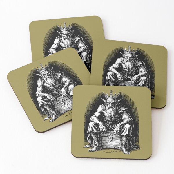 Item preview, Mammon Demon -The Quiet Weight of Greed designed and sold by taiche.