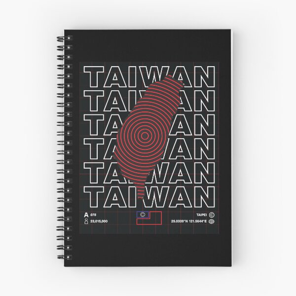 Item preview, Taiwan Minimal Map designed and sold by Atlas-Array.