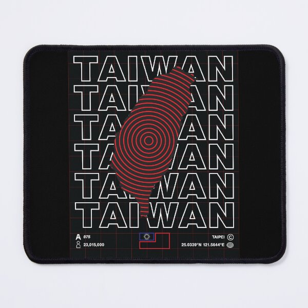 Item preview, Taiwan Minimal Map designed and sold by Atlas-Array.