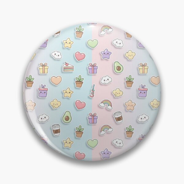 Item preview, Pastel Kawaii Dreams Sticker Pattern designed and sold by Soul Path.
