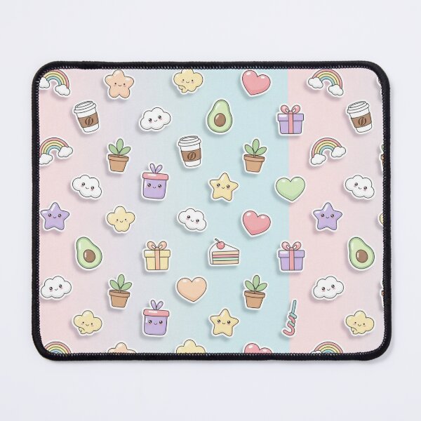 Item preview, Pastel Kawaii Dreams Sticker Pattern designed and sold by Soul Path.
