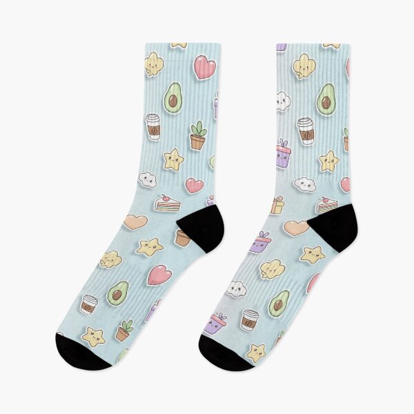 Artikelvorschau, Pastel Kawaii Dreams Sticker Pattern entworfen und verkauft von Soul Path.