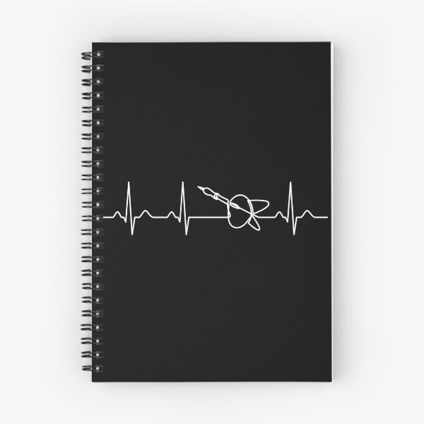 Item preview, Darts Heartbeat Funny Dart Player Gift designed and sold by clickbongski.