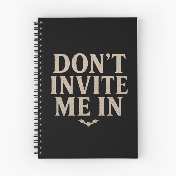 Item preview, Don't Invite Me In | Halloween Vampire Bat designed and sold by pixiedustpaint.