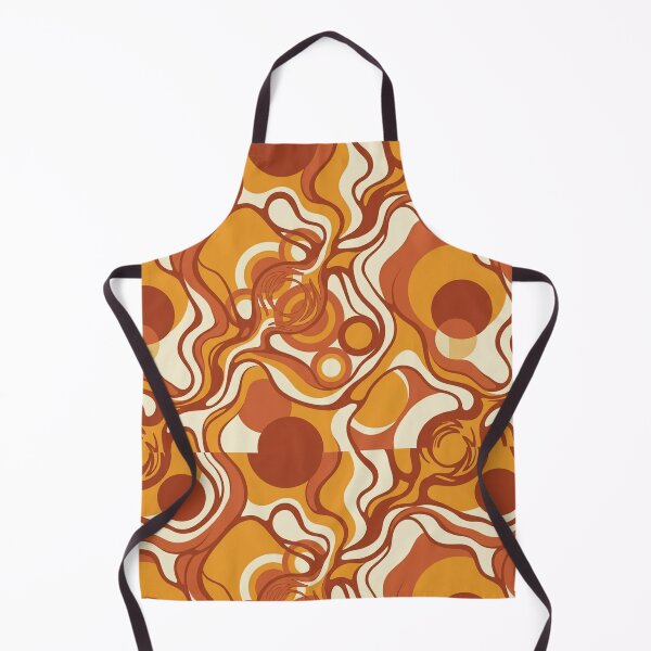 Item preview, Retro Groovy 70s Lava Swirls designed and sold by Soul Path.