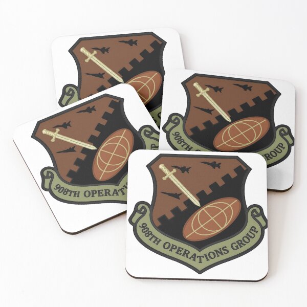 Item preview, 908th Operations Group Military Patch Emblem designed and sold by CharlieDesings.