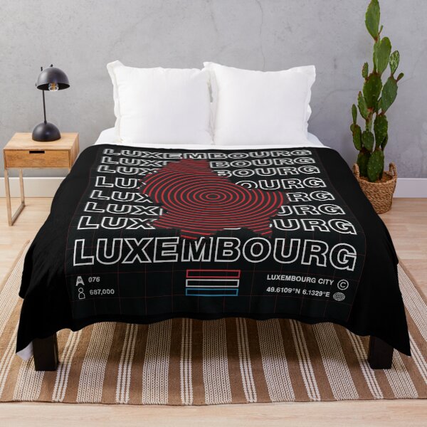 Item preview, Luxembourg Minimal Map designed and sold by Atlas-Array.