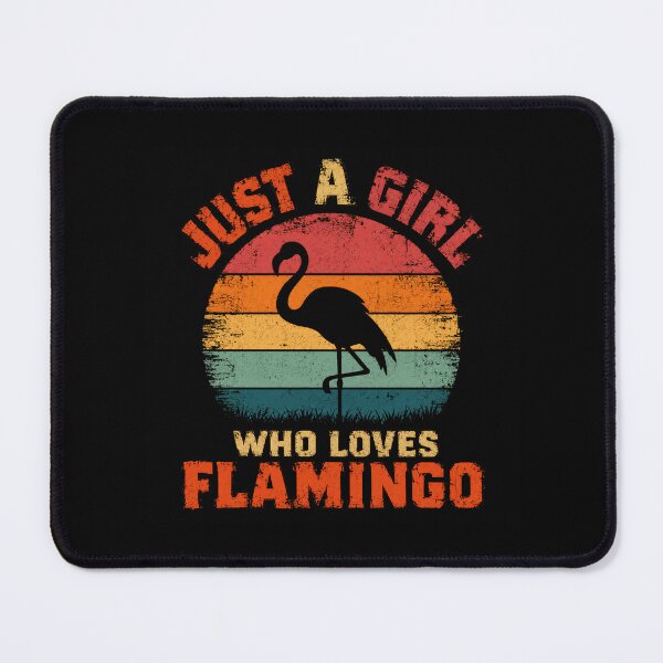 Item preview, Just A Girl Who Loves Flamingo Woman Bird Lover Animal Enthusiast designed and sold by HumansStuck12.