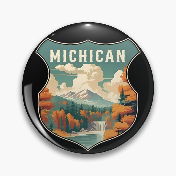 Item preview, Michigan vintage travel designed and sold by FrontierCosmic.