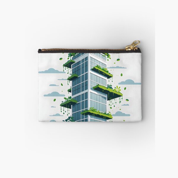 Item preview, Futuristic Green Sustainable Skyscraper designed and sold by Luna-Flow.