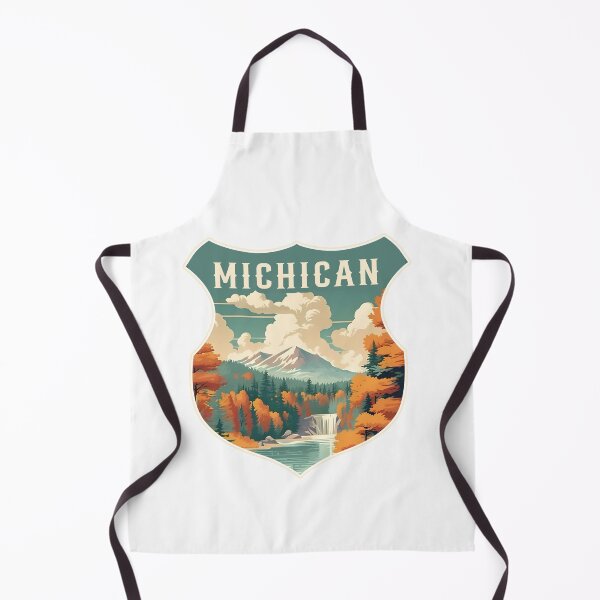 Item preview, Michigan vintage travel designed and sold by FrontierCosmic.