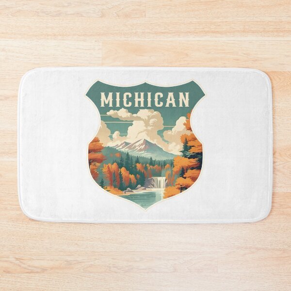 Item preview, Michigan vintage travel designed and sold by FrontierCosmic.