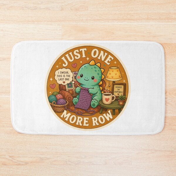 Item preview, Just One More Row – Cute Crochet Dinosaur designed and sold by Lavoretty.