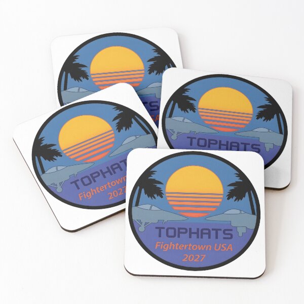Item preview, VF-14 Tophatters Fightertown USA Commemorative Emblem designed and sold by CharlieDesings.