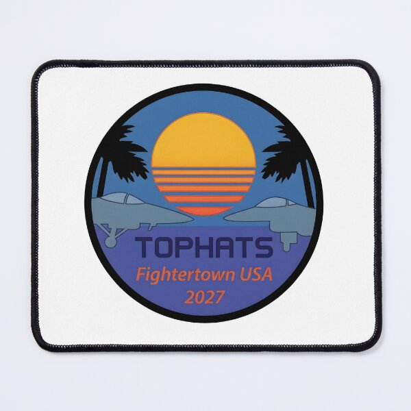 Item preview, VF-14 Tophatters Fightertown USA Commemorative Emblem designed and sold by CharlieDesings.