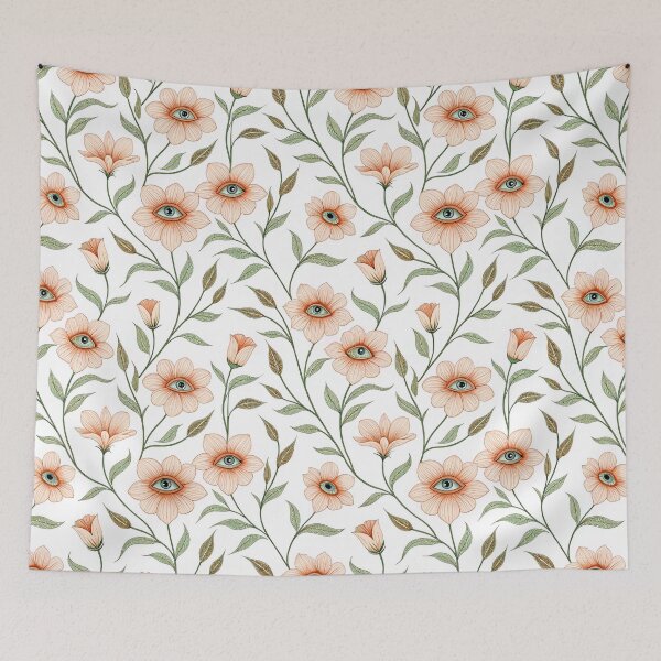 Item preview, Mystic All-Seeing Floral Garden designed and sold by Soul Path.