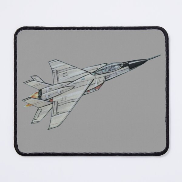 Item preview, Aerodynamic Military Jet flying fast through the air designed and sold by PilotandPlane.
