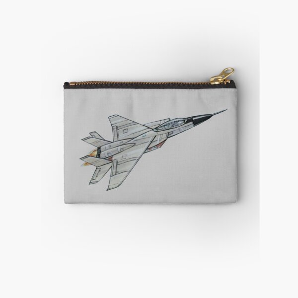 Item preview, Aerodynamic Military Jet flying fast through the air designed and sold by PilotandPlane.