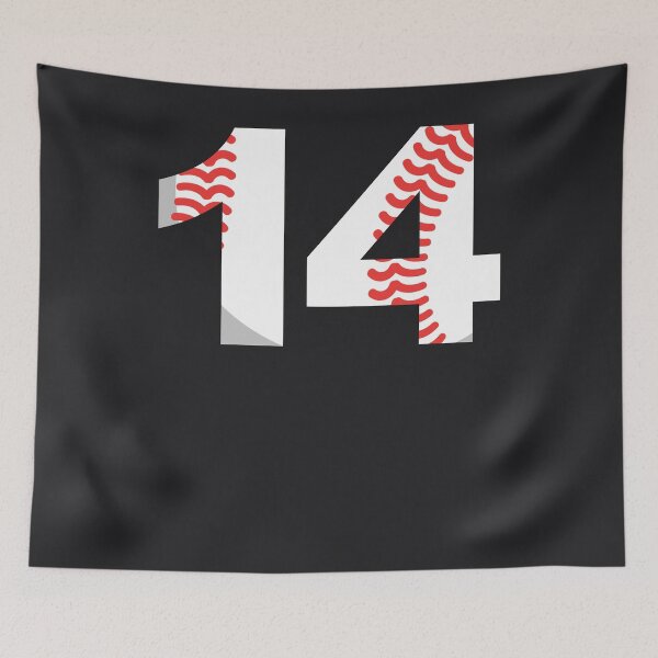 Item preview, Number 14 Baseball #14 designed and sold by melsens.