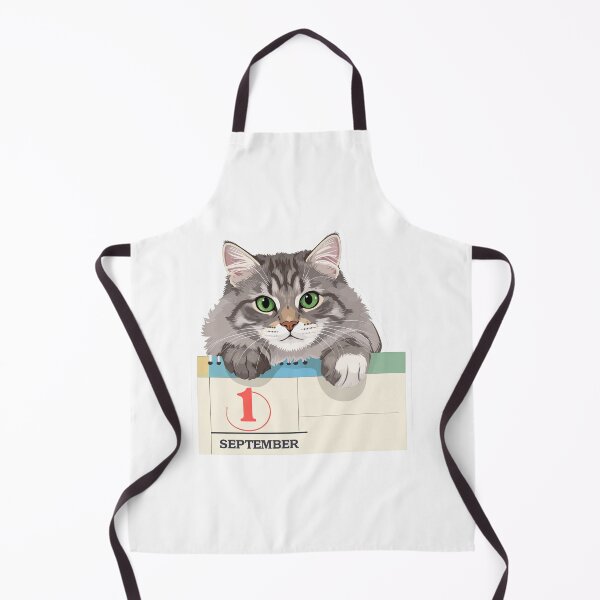 Item preview, Cute Norwegian Forest Cat Hugging a Backpack | September 1 Back to School Sticker designed and sold by OksArtStudio.