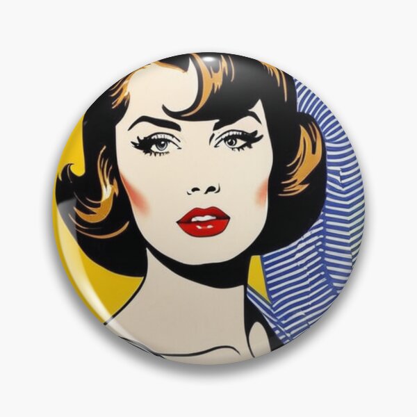 Item preview, Art - American Pop Art Figure, 1960s Aesthetic designed and sold by Beat-It.