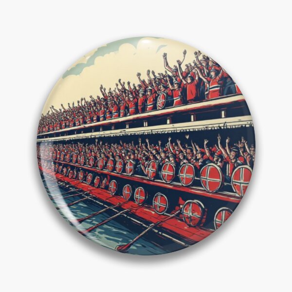 Item preview, Norway Viking Stadium - Nordic Football Longship designed and sold by thepixelcloset.