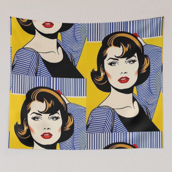 Item preview, Art - American Pop Art Figure, 1960s Aesthetic designed and sold by Beat-It.