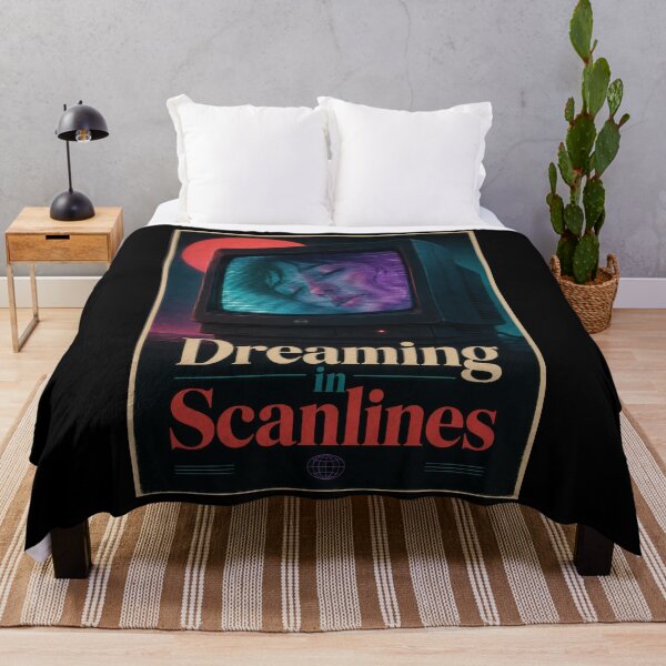 Item preview, Dreaming in Scanlines – Retro CRT Dreamscape designed and sold by Sketchlegacy.