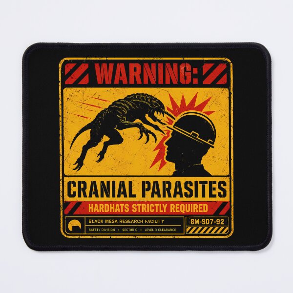 Item preview, Anomalous Parasite Warning designed and sold by agearb.