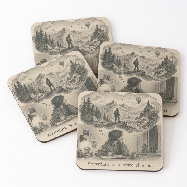 Item preview, Adventure is a state of mind designed and sold by CinemaChronik.