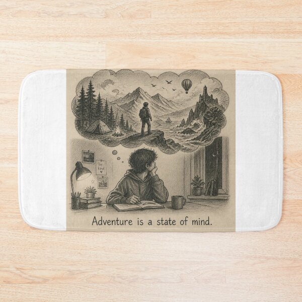 Item preview, Adventure is a state of mind designed and sold by CinemaChronik.