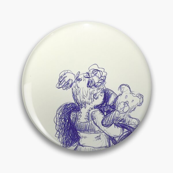 Item preview, Small Child Looking in Distance Hand Drawn Ballpoint Pen designed and sold by BOKEbyTC.
