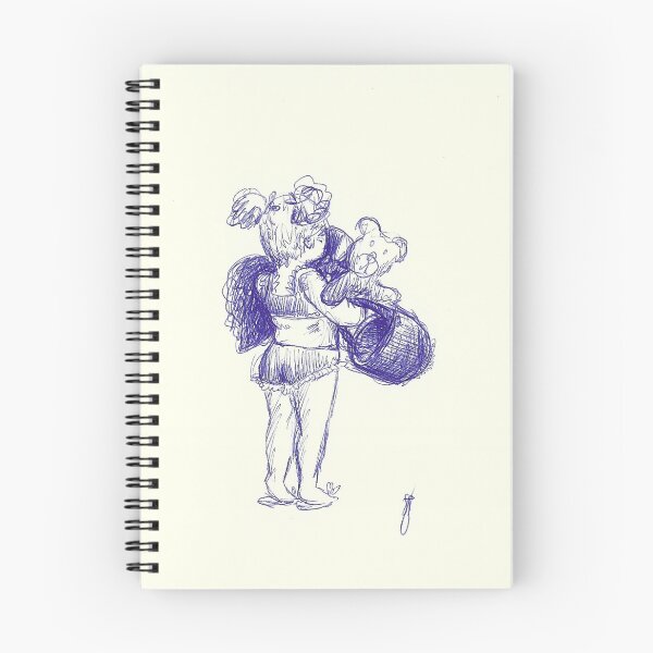 Item preview, Small Child Looking in Distance Hand Drawn Ballpoint Pen designed and sold by BOKEbyTC.