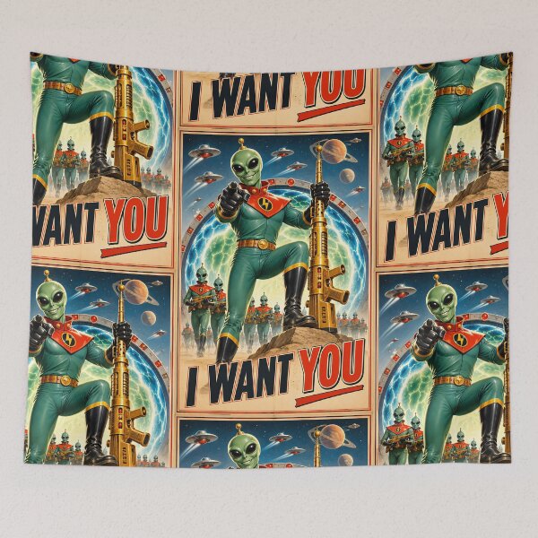 Item preview, Alien Recruitment designed and sold by Moviebuff91.