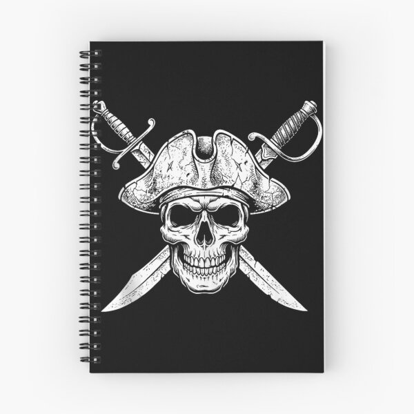 Item preview, Vintage Pirate Skull with Crossed Swords Jolly Roger Captain Hat Design designed and sold by Taniyah Gomes.