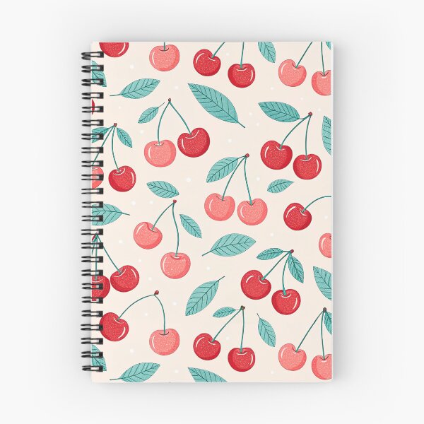 Item preview, Fresh Red Cherries Crisp Pattern designed and sold by Soul Path.