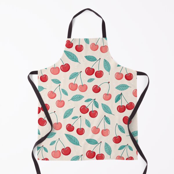Item preview, Fresh Red Cherries Crisp Pattern designed and sold by Soul Path.