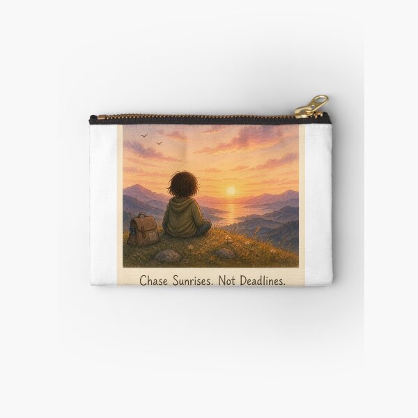 Item preview, Chase Sunrises. Not Deadlines. designed and sold by CinemaChronik.