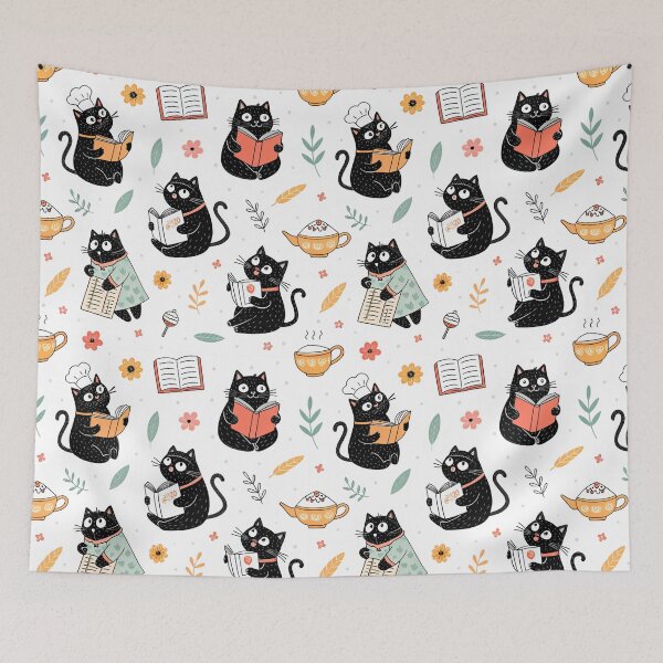 Item preview, Bookworm Cats Secret Reading Club designed and sold by Soul Path.