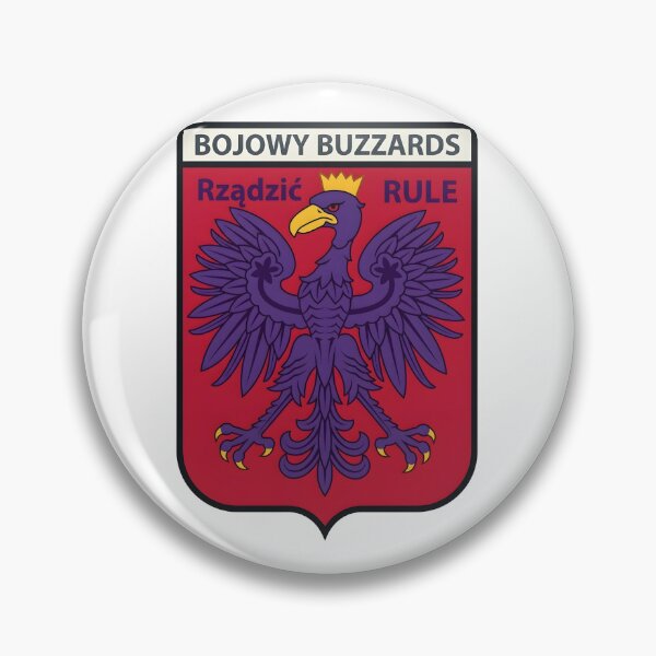 Item preview, Bojowy Buzzards Squadron Emblem designed and sold by CharlieDesings.
