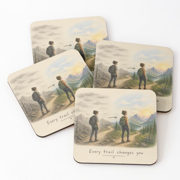 Item preview, Every trail changes you. designed and sold by CinemaChronik.