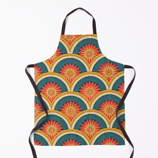 Item preview, Art Deco Sunburst Scale Pattern designed and sold by Soul Path.