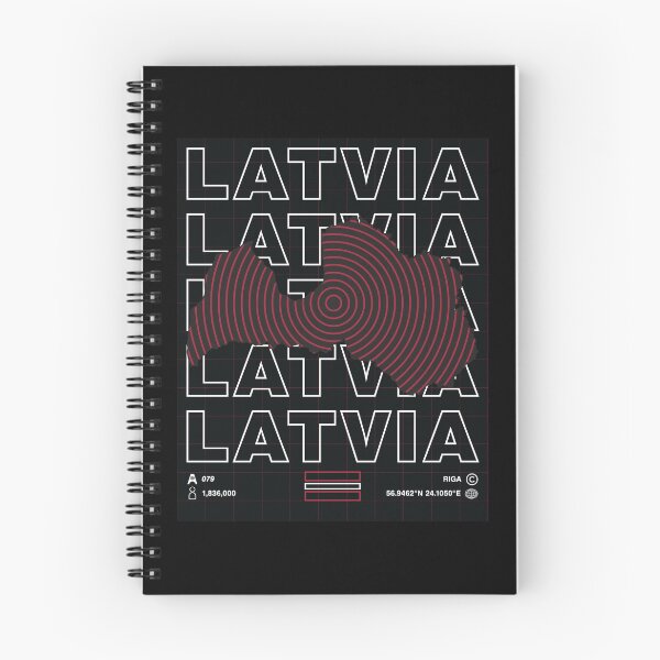 Item preview, Latvia Minimal Map designed and sold by Atlas-Array.