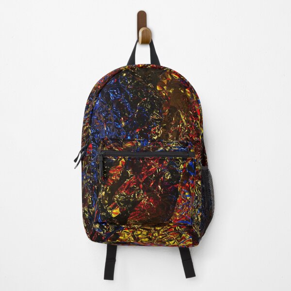 Item preview, Molten Fracture — Abstract Fire and Sapphire Texture Art designed and sold by BuckaBaby.